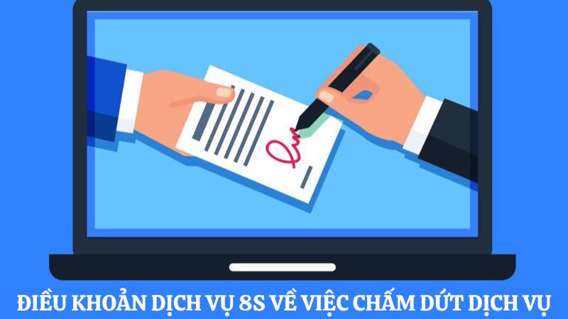 điều khoản dịch vụ 8s về chấm dứt dịch vụ